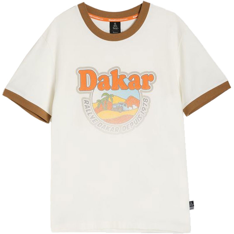 Dakar DES VINT MOR marškinėliai balti