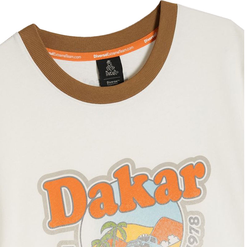Dakar DES VINT MOR marškinėliai balti