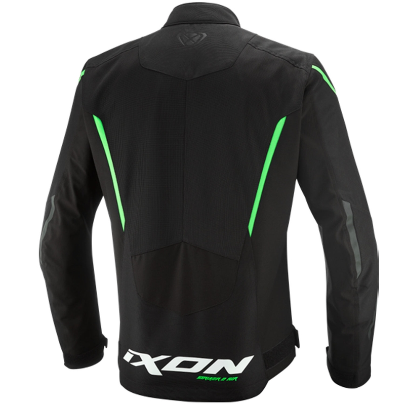 IXON Striker 2 Air WP motociklo striukė juoda-žalia