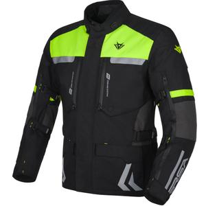 Motociklininko striukė RSA Storm black-grey-fluo yellow
