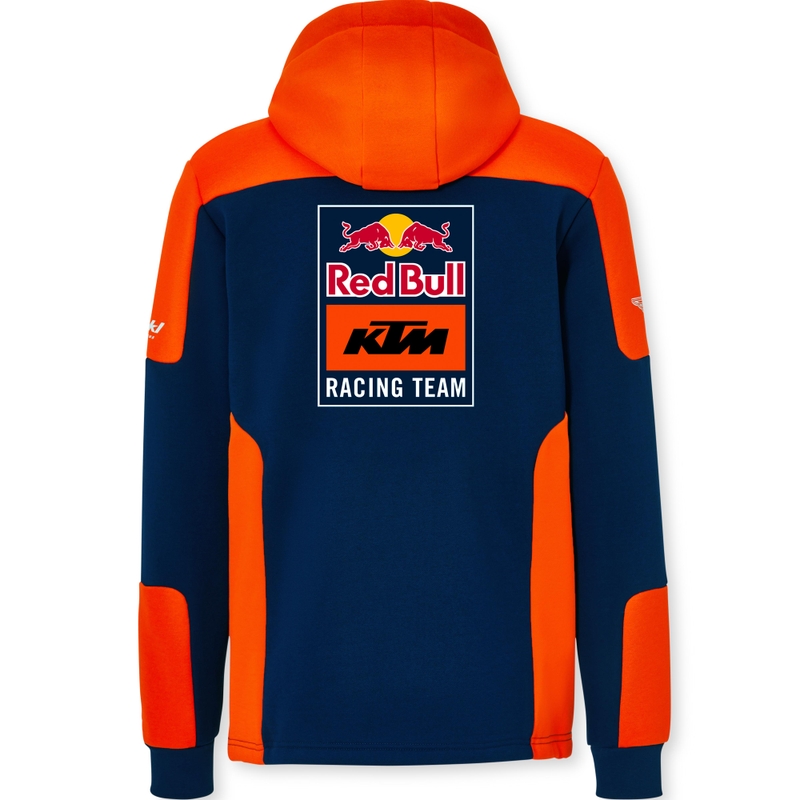 KTM replika Komandinis gobtuvas mėlynai oranžinis