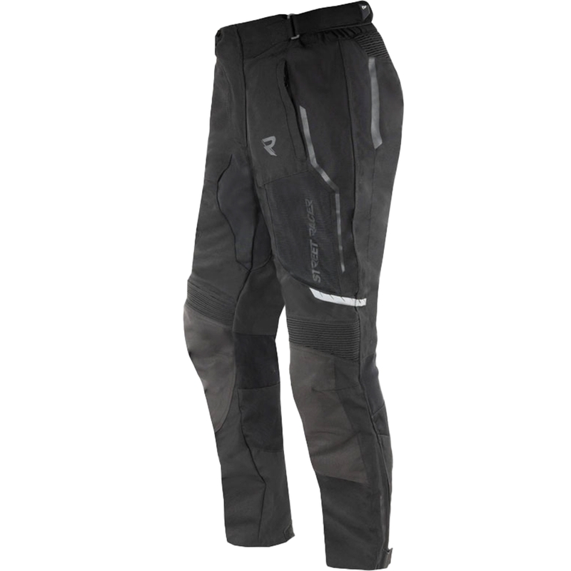 "Street Racer Flex Air" juodos motociklininko kelnės