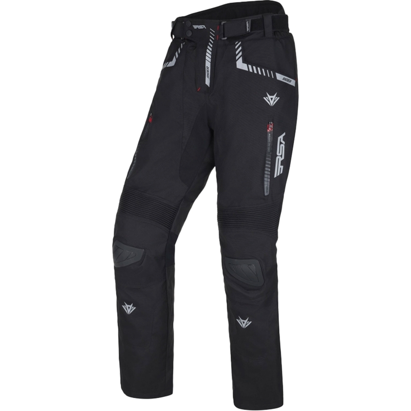 RSA Rider motociklininko kelnės juodos