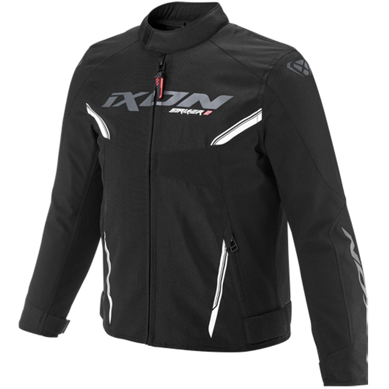 IXON Striker 2 vaikiška motociklo striukė, juoda-balta