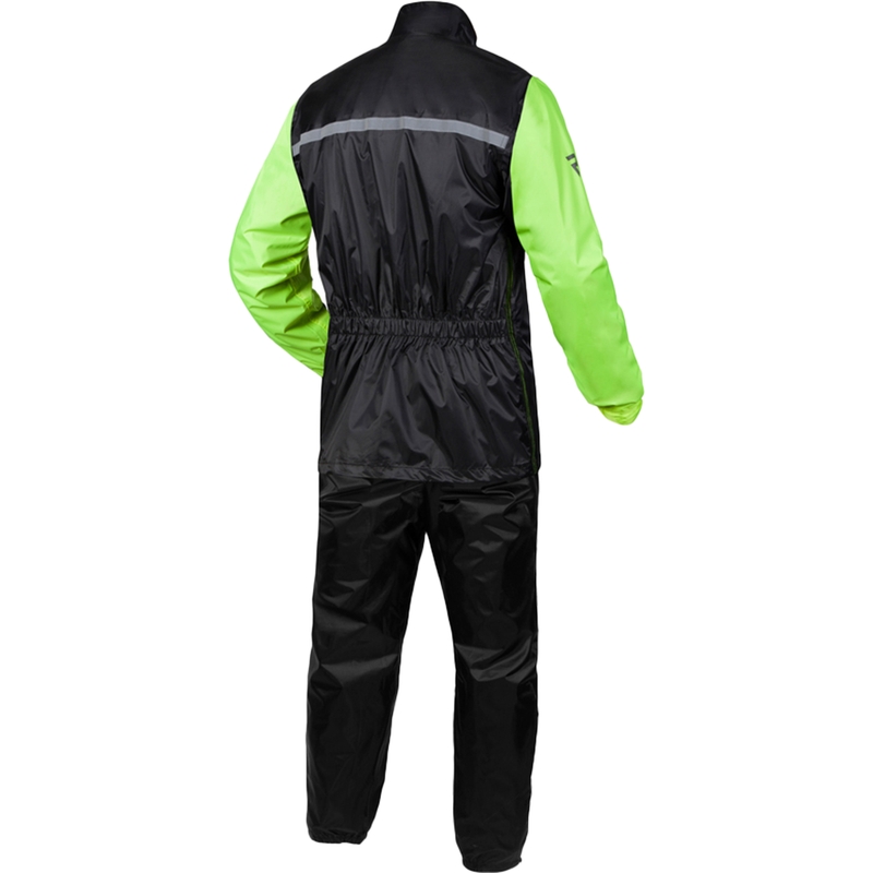Rebelhorn Rain fluo geltonos spalvos motociklininko striukė nuo lietaus