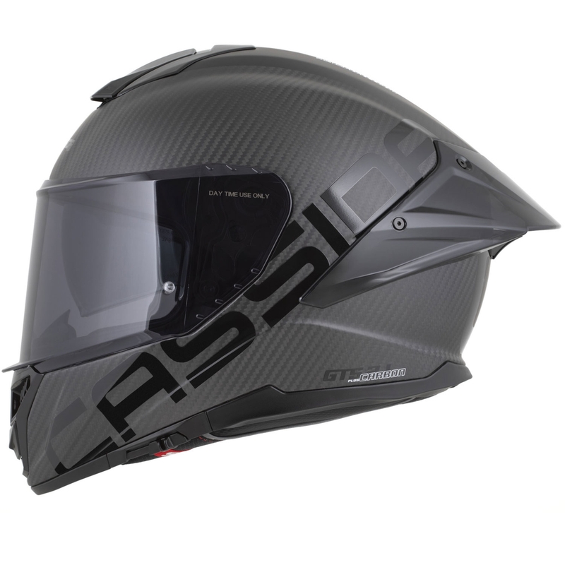 Cassida Integral GTS 2.1 Plus Carbon motociklo šalmas, matinės anglies spalvos, juodas ir baltas