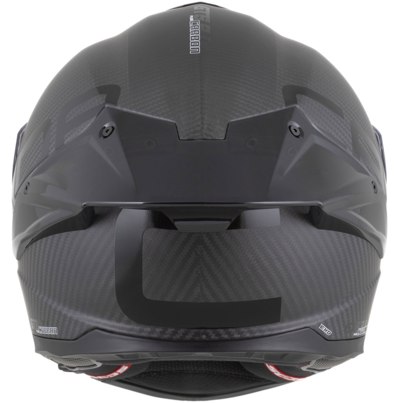 Cassida Integral GTS 2.1 Plus Carbon motociklo šalmas, matinės anglies spalvos, juodas ir baltas