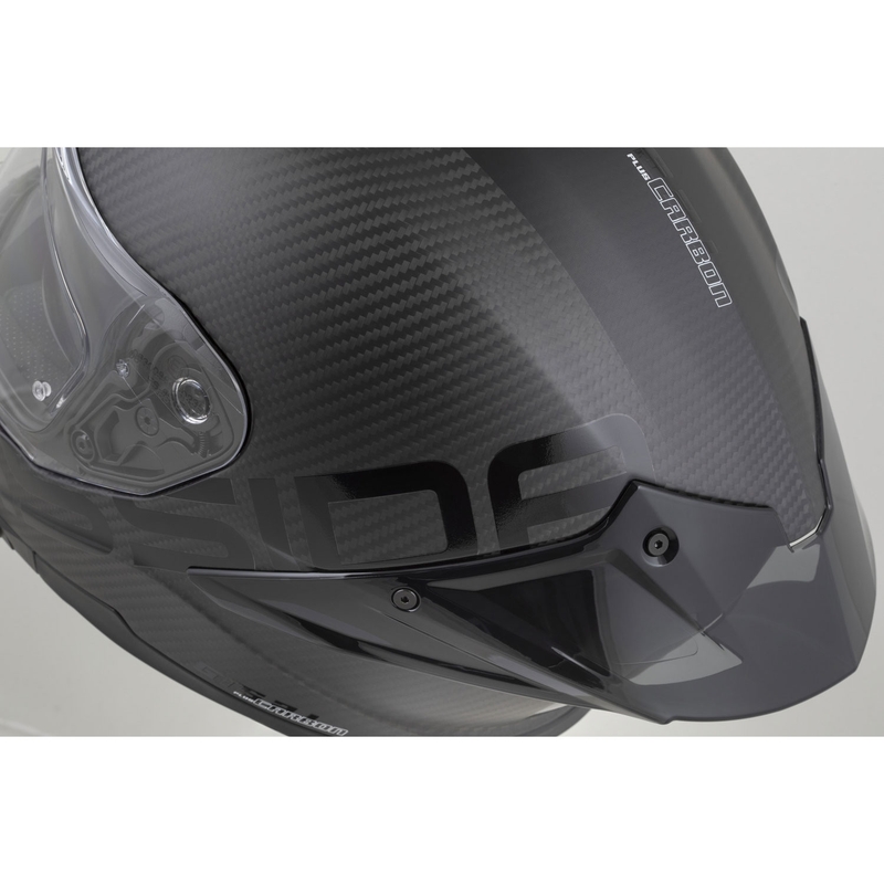 Cassida Integral GTS 2.1 Plus Carbon motociklo šalmas, matinės anglies spalvos, juodas ir baltas