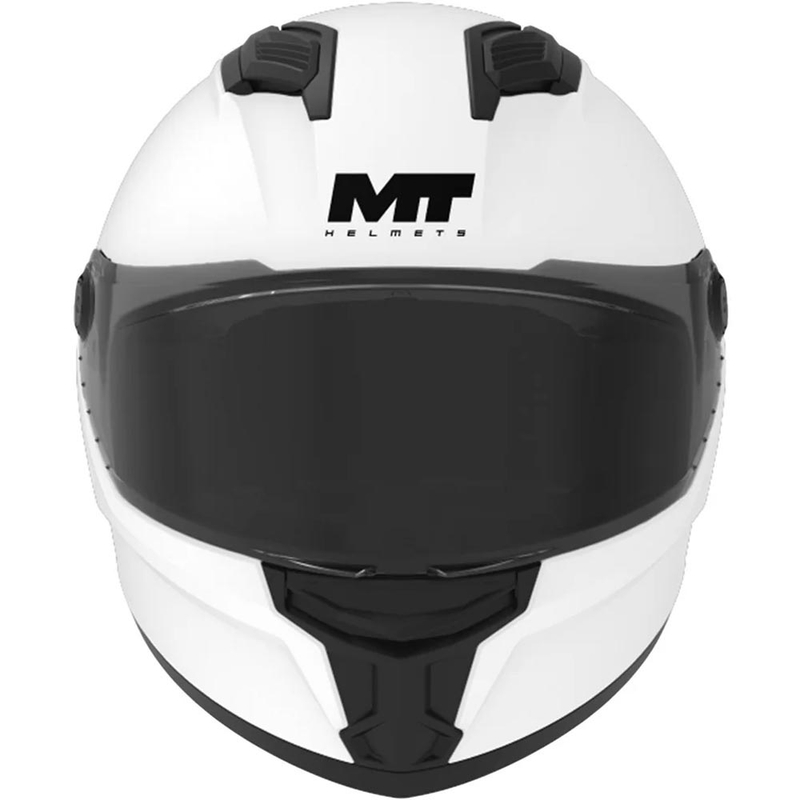 Vaikiškas uždaras motociklo šalmas MT Stinger 2 A0, baltas