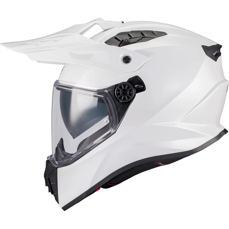 Enduro motociklo šalmas MT Track SV Pure A0 baltas