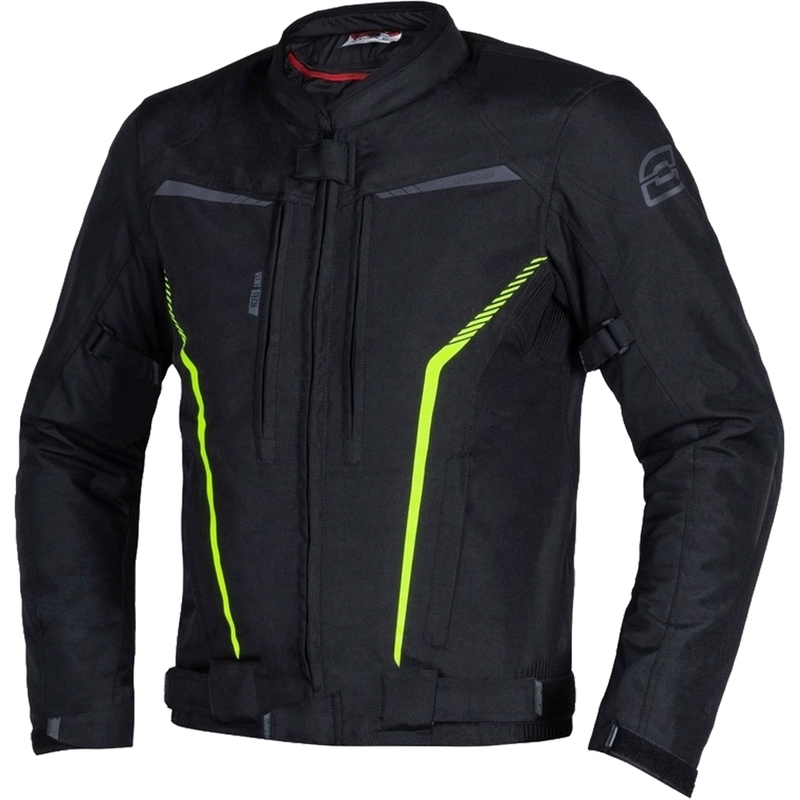 Motociklininko striukė Ozone Delta IV black-fluo yellow