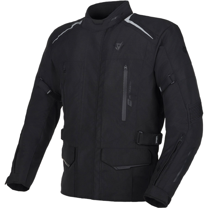 Motociklininko striukė RSA EXO 2 juoda