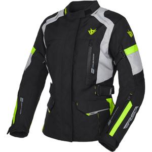 Moteriška motociklininko striukė RSA EXO 2 black-grey-fluo yellow