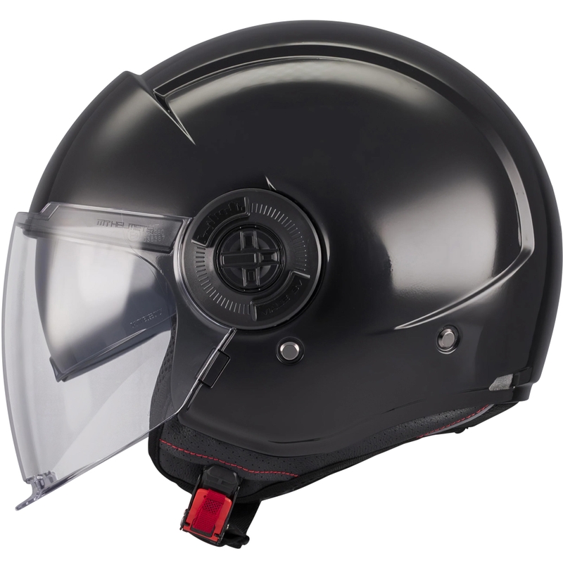 Atviras motociklo šalmas MT Viale SV S Pure A1 juodas