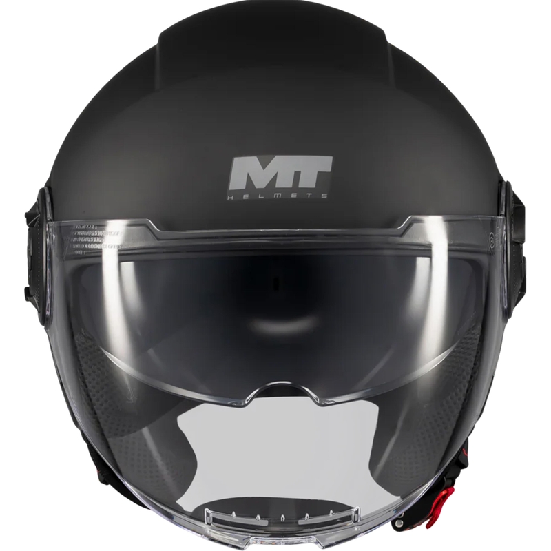 Atviras motociklo šalmas MT Viale SV S Pure A1 matinė juoda