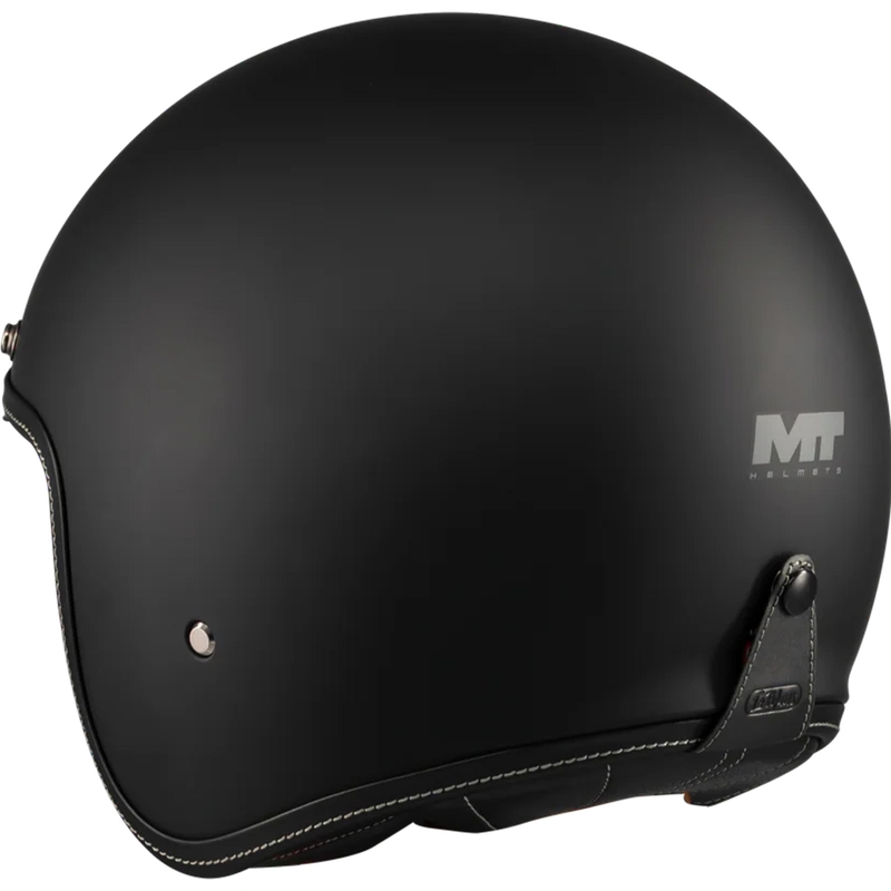 Atviras motociklo šalmas MT Lemans 2 SV S Pure A1 matinės juodos spalvos