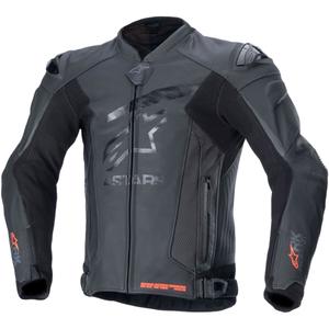 Alpinestars GP Plus R 4 Rideknit juoda odinė motociklininko striukė