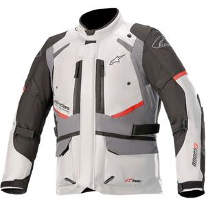 Alpinestars Andes Drystar Grey-Black-Red motociklininko striukė