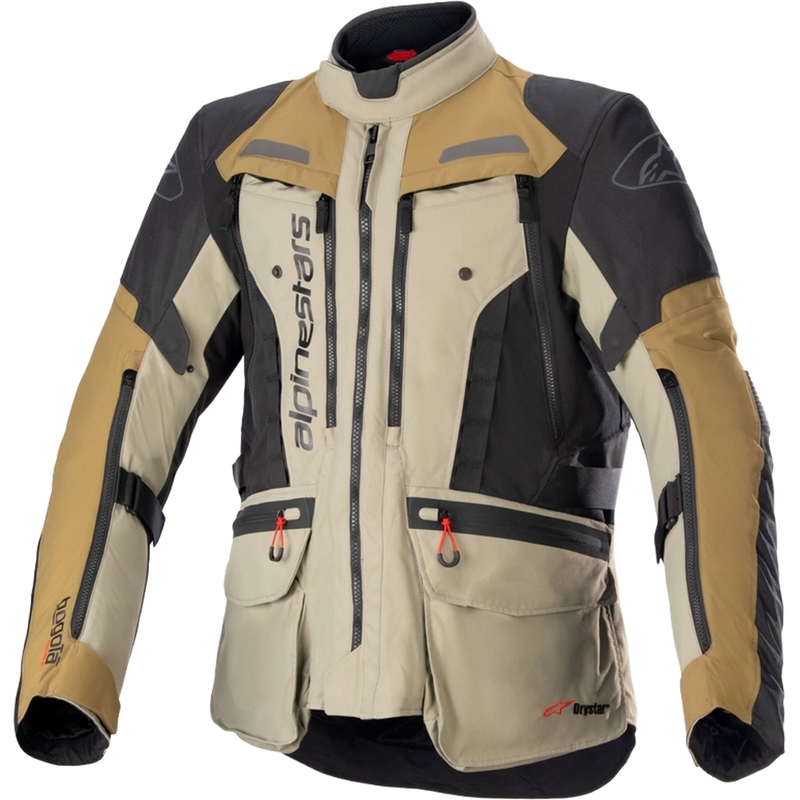 Alpinestars Bogota PRO Drystar Green-Black motociklininko striukė