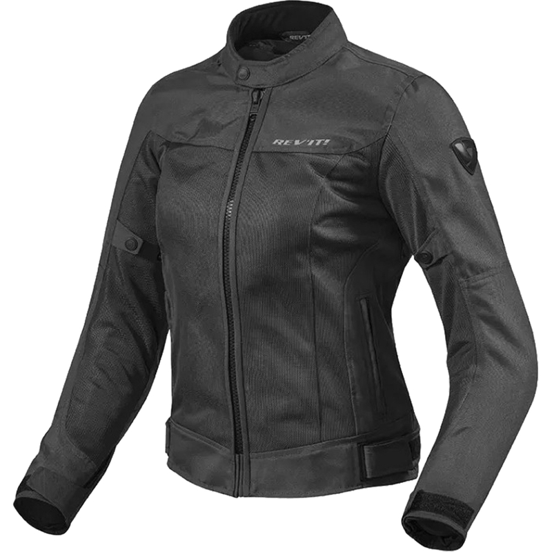 Moteriška Revit Eclipse motociklininko striukė Black išpardavimas