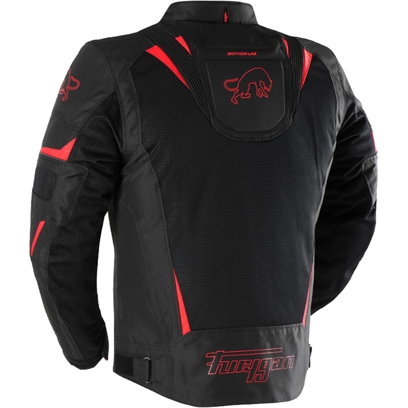Motociklininko striukė Furygan ULTRA SPARK 3IN1 VENTED+ juoda-raudona