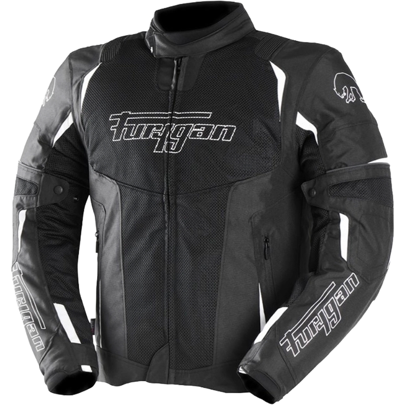 Motociklininko striukė Furygan ULTRA SPARK 3IN1 VENTED+ juoda ir balta