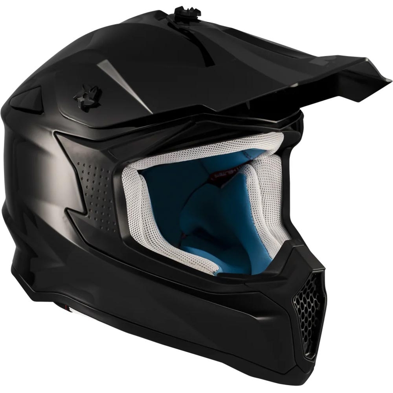 Motokroso šalmas MT Falcon S Pure A1 matinė juoda