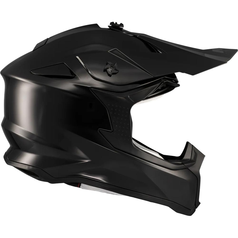 Motokroso šalmas MT Falcon S Pure A1 matinė juoda