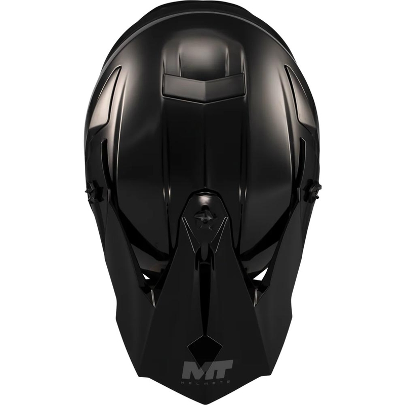 Motokroso šalmas MT Falcon S Pure A1 matinė juoda