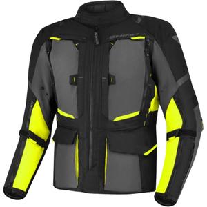 Motociklininko striukė Shima Hero 2.0 black-grey-fluo yellow