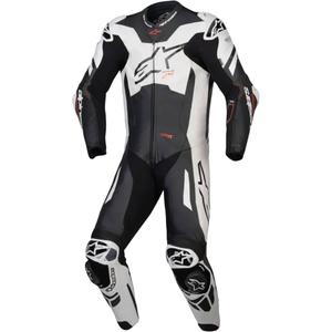 Alpinestars GP Plus V4 Sprint, suderinama su Tech-air, juoda-balta-raudona fluo