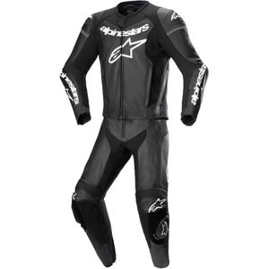 "Alpinestars GP Force Lurv" juodos ir baltos odos dviejų dalių kostiumas