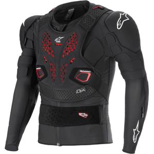 Alpinestars Bionic Pro 3 Plasma juoda-raudona-balta kėbulo apsauga