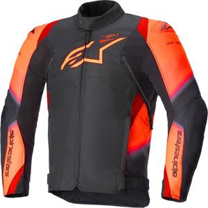 "Alpinestars T-SP 1 2" neperšlampama juoda-fluo raudona motociklininko striukė