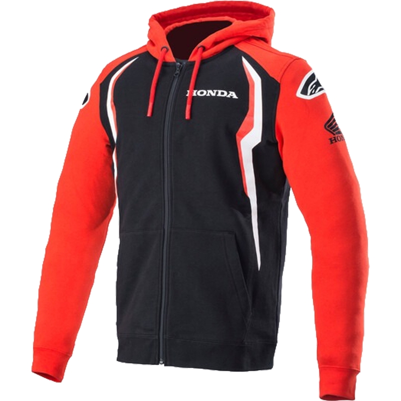 "Alpinestars Honda" raudonos ir juodos spalvos gobtuvas
