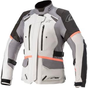 "Alpinestars" moteriška motociklininko striukė Stella Andes Drystar Grey-Black-Fluo Pink