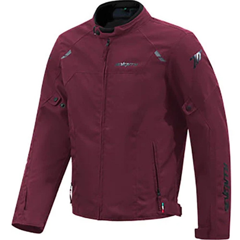 Moteriška motociklo striukė Seventy Degrees SD-JR67 Piston bordo spalvos