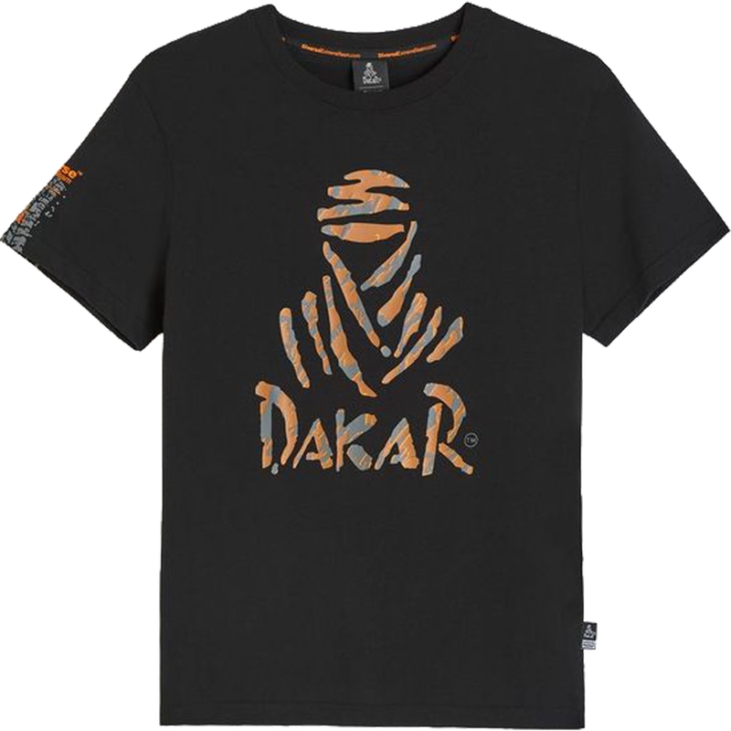 Marškinėliai Dakar DES 1725 juodi