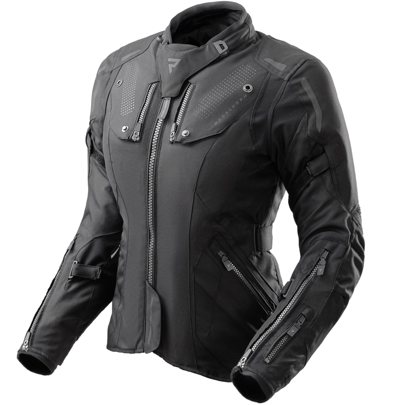 Rebelhorn Hiker IV Moteriška motociklininko striukė Black