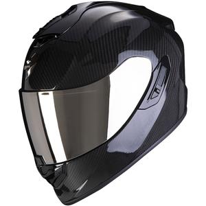 Scorpion EXO-1400 EVO II CARBON AIR SOLID uždaras motociklo šalmas, juodas, išpardavimas
