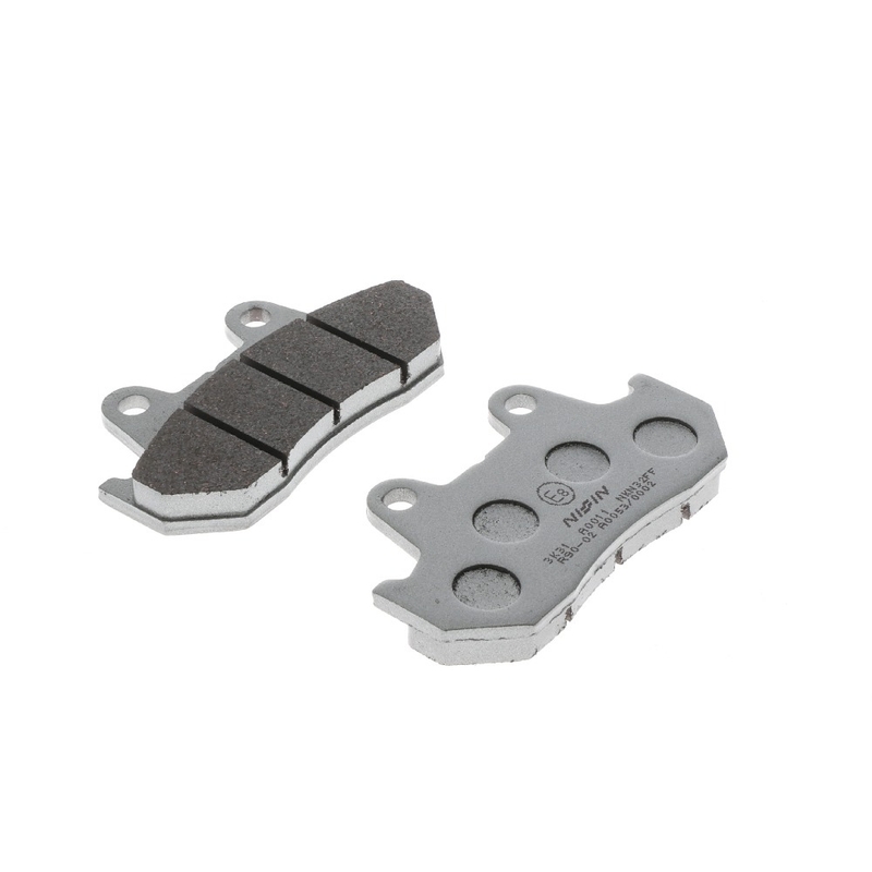 Stabdžių kaladėlės NISSIN pusiau metalinis mišinys 90x49x10,5 mm 2 vnt.