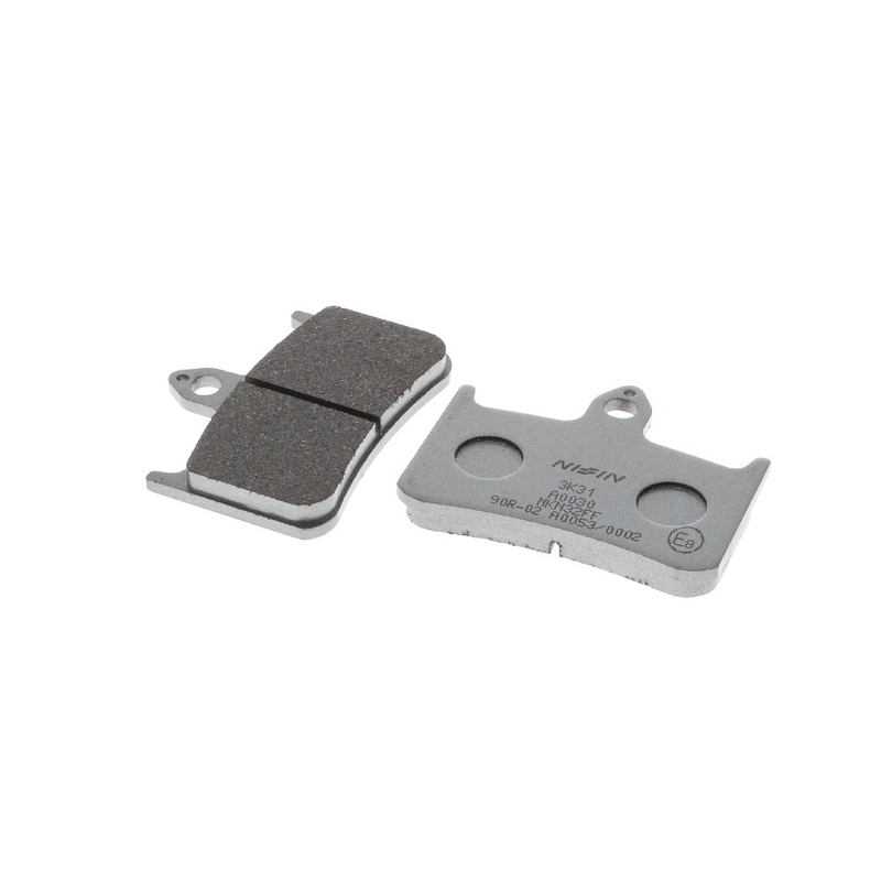 Stabdžių kaladėlės NISSIN pusiau metalinės junginio 68x54x8,2 mm 2 vnt.