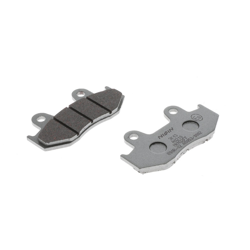 Stabdžių kaladėlės NISSIN pusiau metalinės junginio 81x42x6,9 mm 2 vnt.