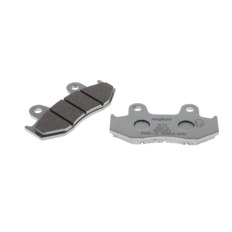 Stabdžių kaladėlės NISSIN pusiau metalinės junginio 81x42x6,9 mm 2 vnt.