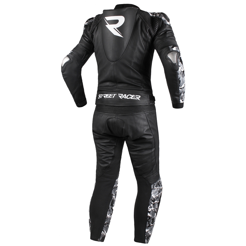 Pánské kalhoty Street Racer Pattern černo-šedé výprodej