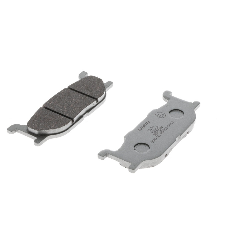 Stabdžių kaladėlės NISSIN pusiau metalinis mišinys 102,1x41x9 mm 2 vnt.