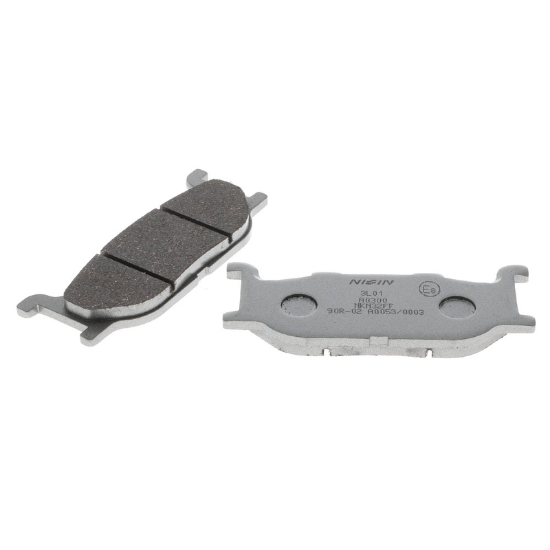 Stabdžių kaladėlės NISSIN pusiau metalinis mišinys 102,1x41x9 mm 2 vnt.