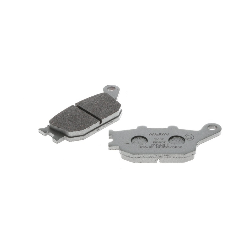 Stabdžių kaladėlės NISSIN pusiau metalinis mišinys 86x40x9 mm 2 vnt.