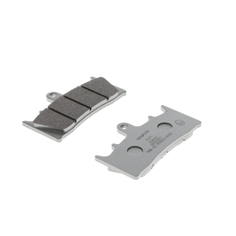 Stabdžių kaladėlės NISSIN pusiau metalinės junginio 89,7x52x8 mm 2 vnt.
