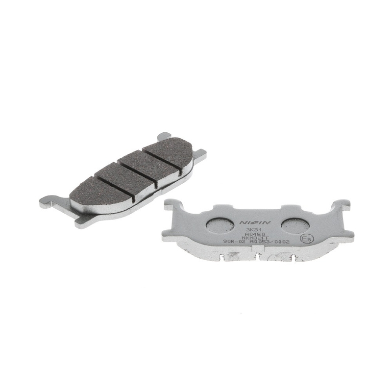 Stabdžių kaladėlės NISSIN pusiau metalinis mišinys 94,1x41x10 mm 2 vnt.